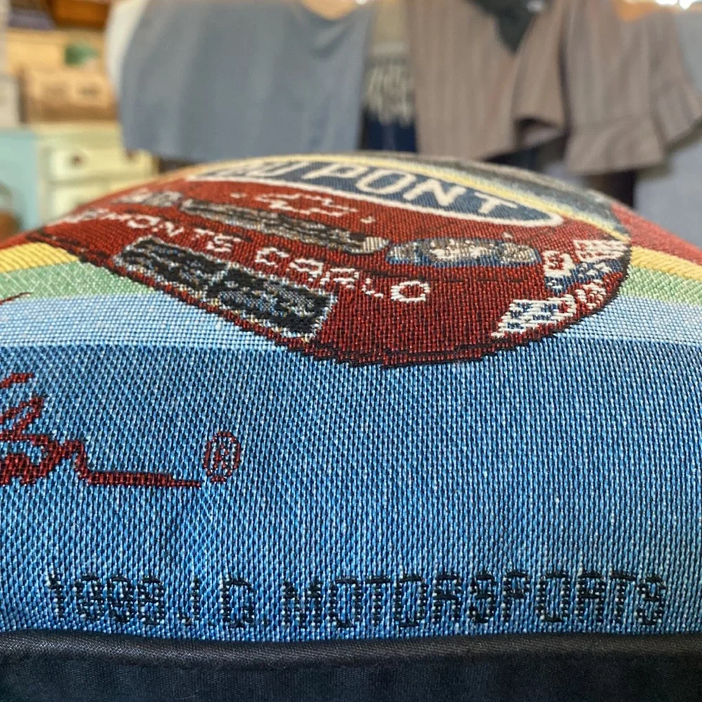 LIKE NEW VINTAGE—Vintage 1999 Jeff Gordon NASCAR Throw Pillow